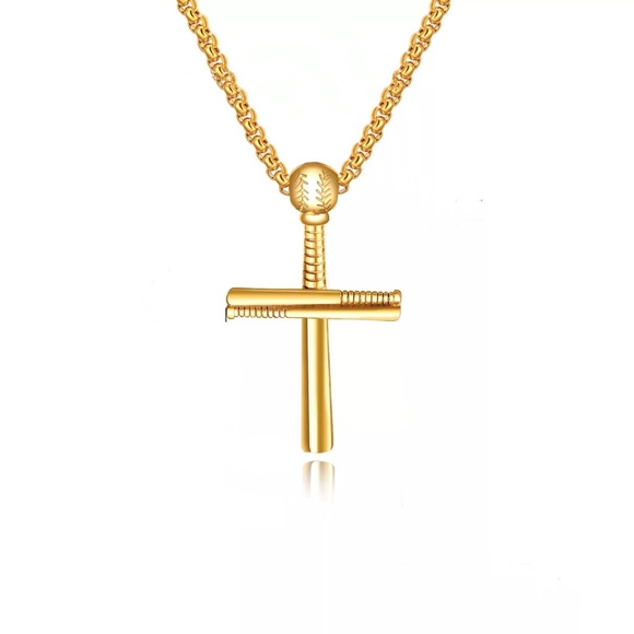 24 HRS SALE ONLY, Waterproof Cross Necklace for men - Mens Necklace Large cross - Picture 4 of 9
